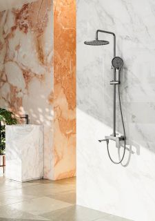 Душевая стойка Raglo R03.24.09 графит